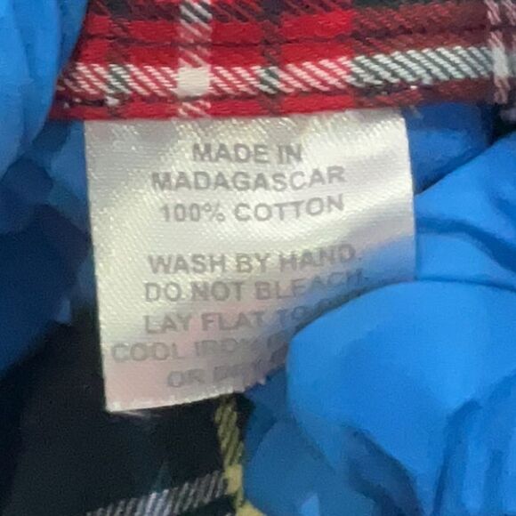 Hill House The Ellie Nap Dress Steward Plaid 100% Cotton Navy Tartan XS - Picture 4 of 6